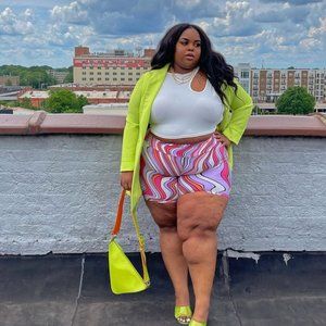 SN. Swirl Biker Short